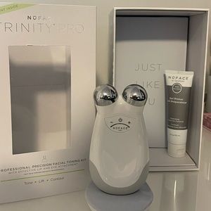 NuFace micro-current Trinity pro + ele attachment. Gently used a handful times💕